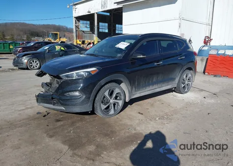 2018 Hyundai Tucson Limited z USA, uszkodzony, nr VIN KM8J3CA2XJU822601